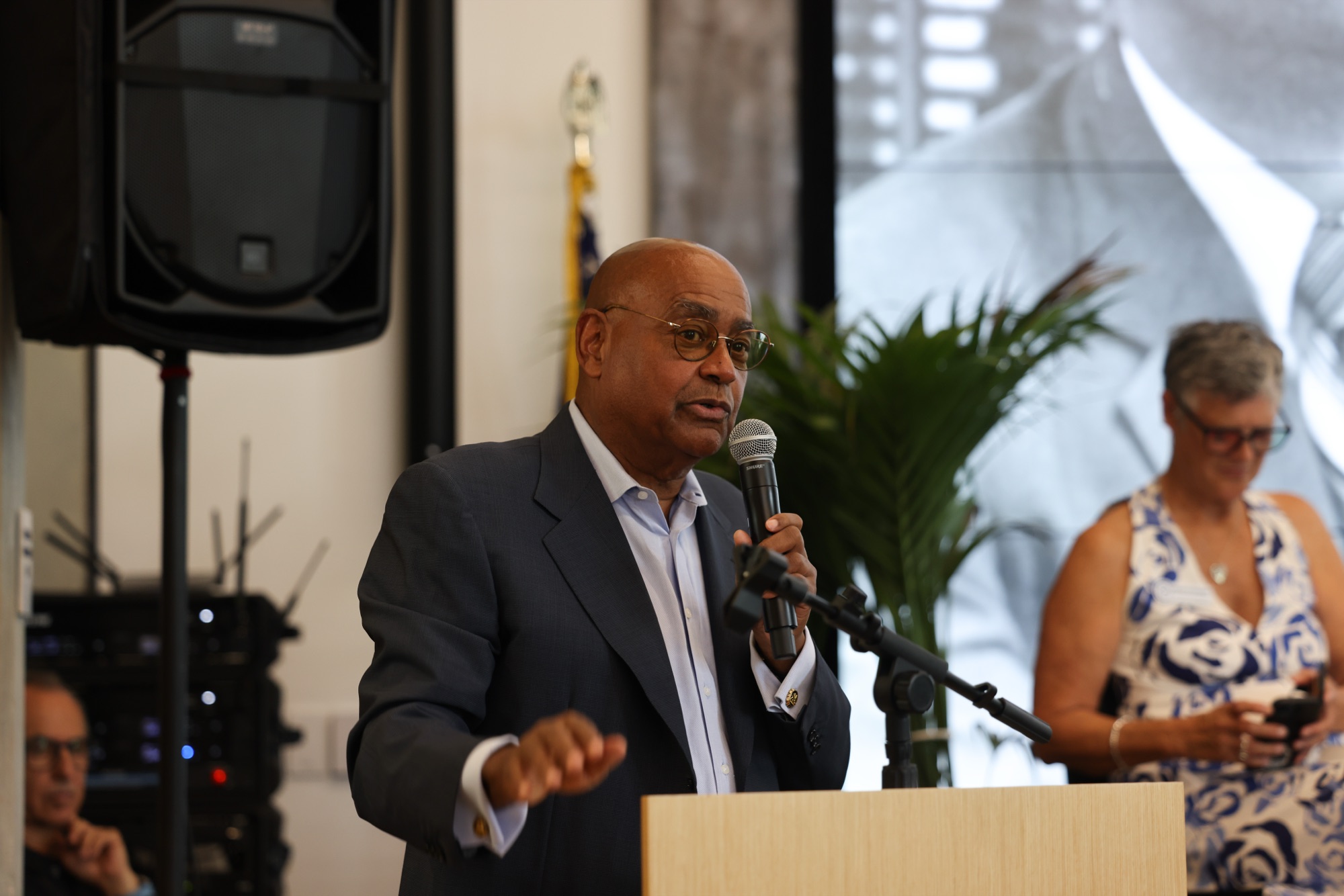 Photo from the Curtis Graves Park ribbon cutting and reception